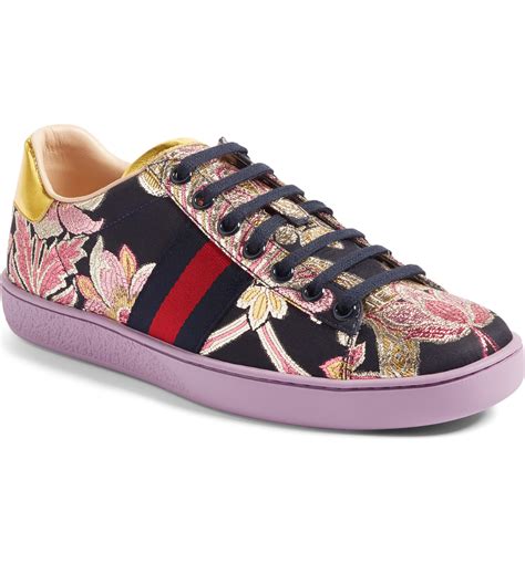 gucci flowerbomb sneakers|Gucci ace sneakers women.